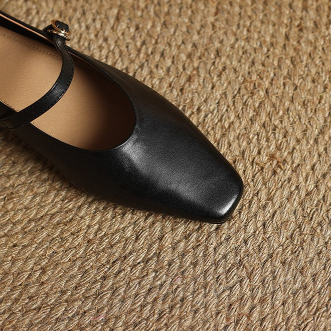 Cédrine Leather Pumps