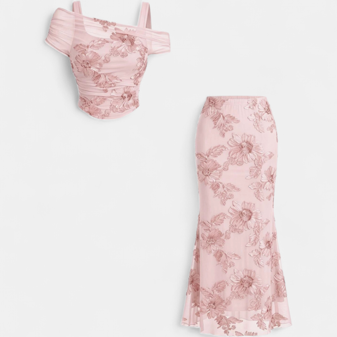CHARLOTTE AVALON | EMBROIDERED MERMAID SET FOR WOMAN