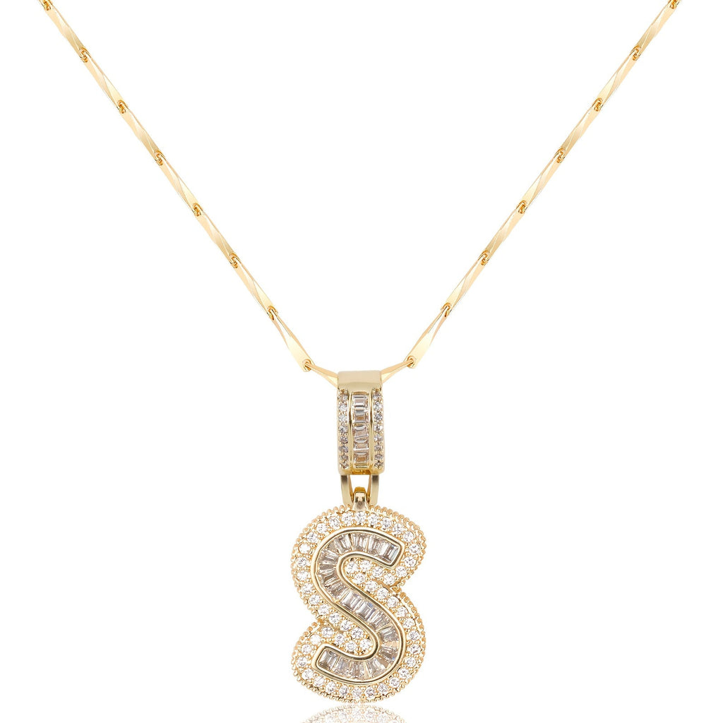 Bold Initial Necklace — product detail