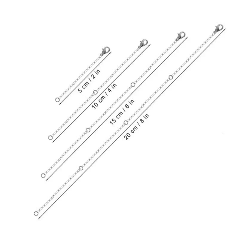 4pc Necklace Extender (2-8in) (5-20cm) — product detail