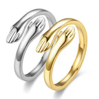 Love Warm Embrace Hug Ring — product detail