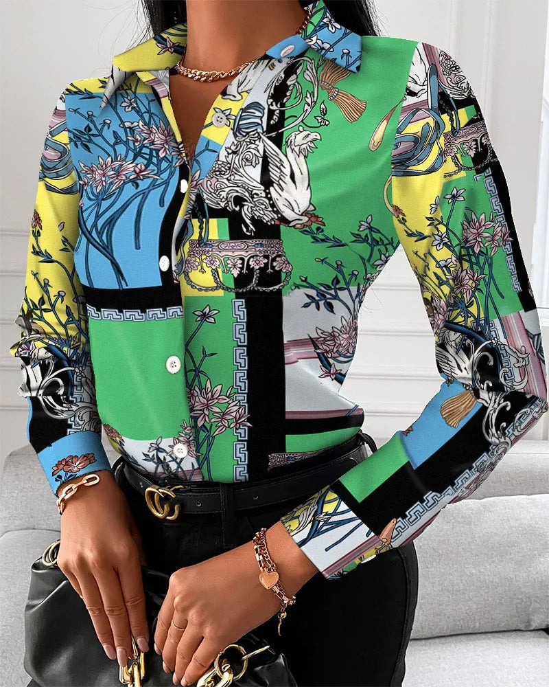 Auralie™ | Long Sleeve Blouse
