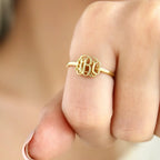 Minimal Monogram Ring — product detail