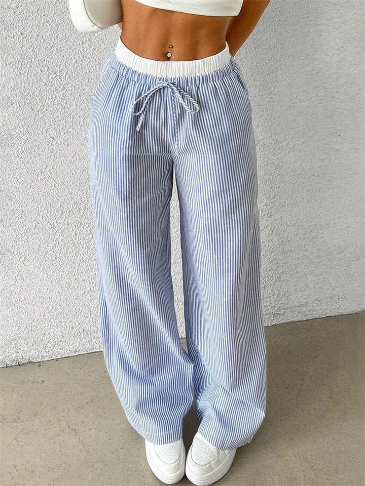 Vibe Drip Striped Pants