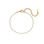 2mm Dainty Tennis Chain Bracelet and Necklace — product detail