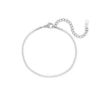2mm Dainty Tennis Chain Bracelet and Necklace — product detail