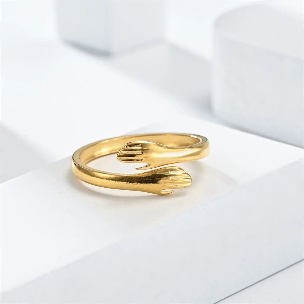 Love Warm Embrace Hug Ring — product detail