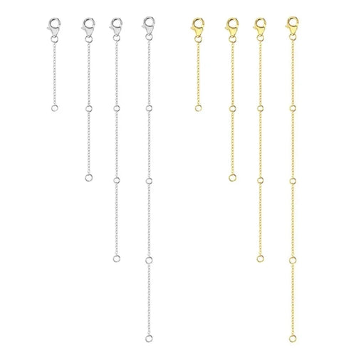 4pc Necklace Extender (2-8in) (5-20cm) — product detail