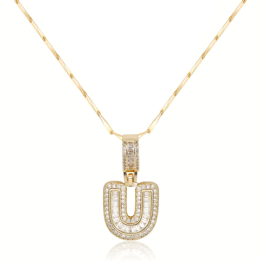 Bold Initial Necklace — product detail
