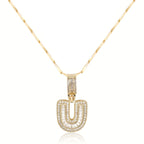 Bold Initial Necklace — product detail