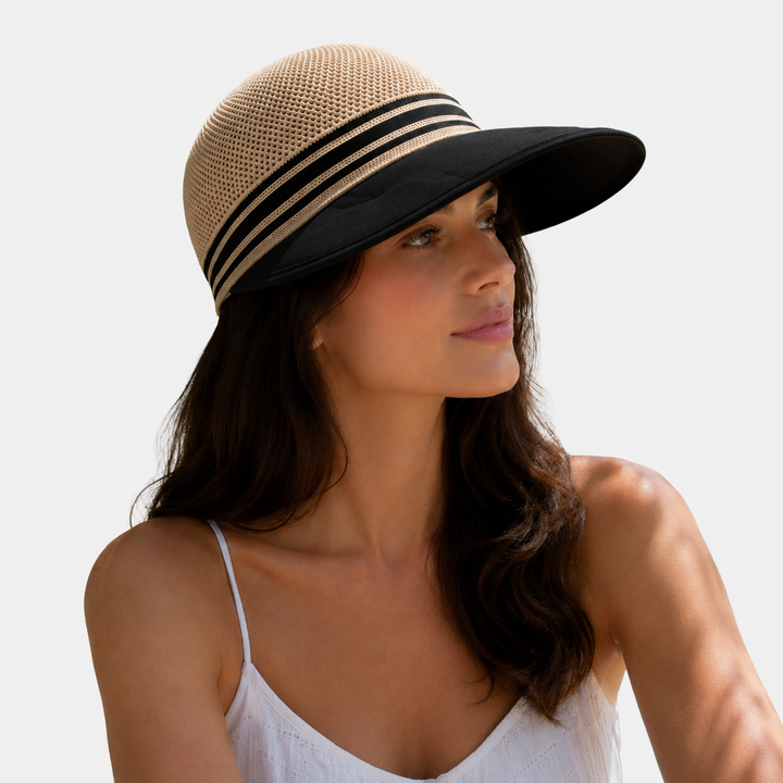 CHARLOTTE AVALON | WIDE BRIM SUMMER HAT FOR WOMAN