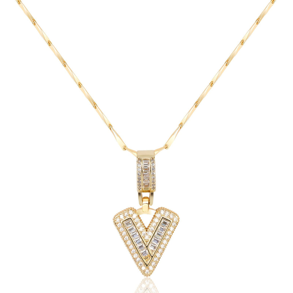 Bold Initial Necklace — product detail