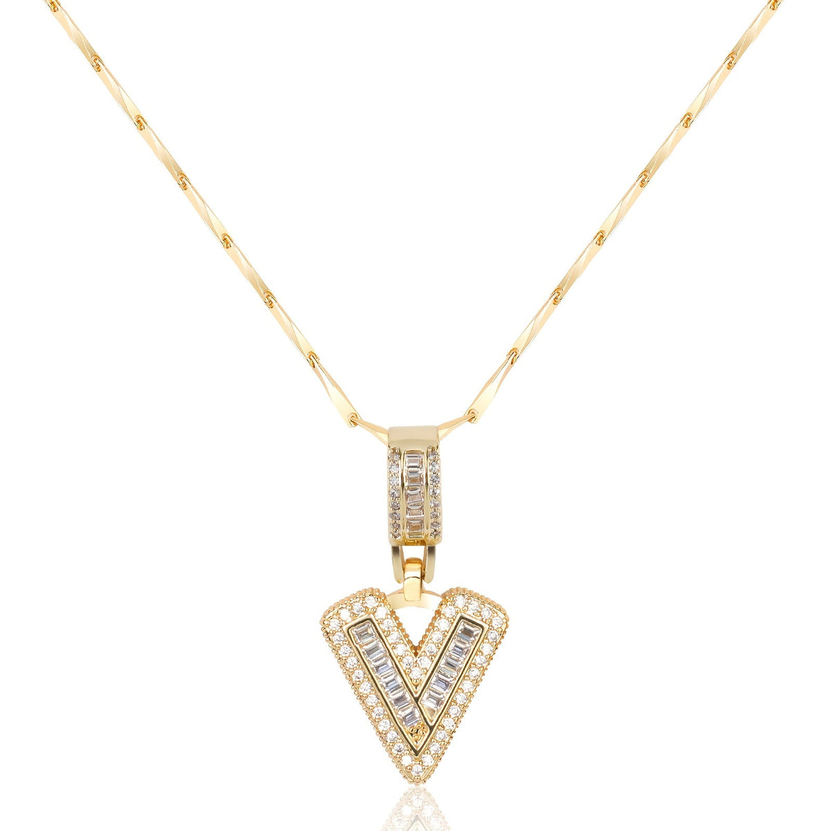 Bold Initial Necklace — product detail