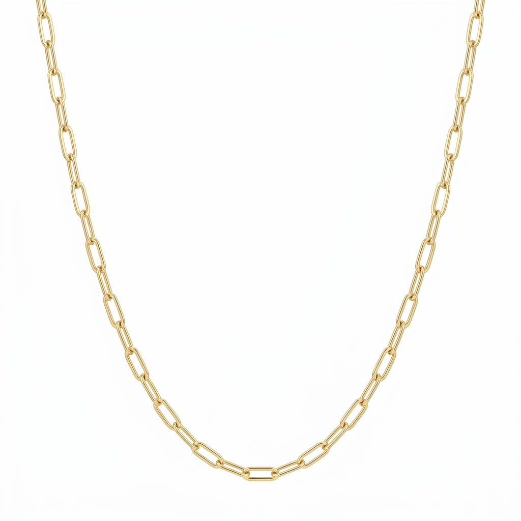 Evelise Classics Paperclip Necklace — product detail