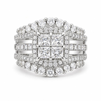 5-in-1 Sparkling Accented Ring Stack — product detail