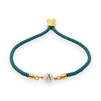 Adjustable Dainty Letter Initial Bracelet — product detail