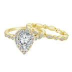 2pc Pear Cut Ring Set — product detail