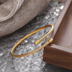 Classy Twisted Bangle Bracelet — product detail