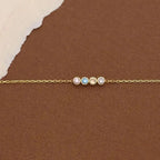 Dainty Birthstone Chain Bracelet — product detail