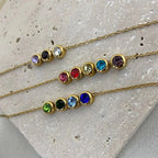 Dainty Birthstone Chain Bracelet — product detail