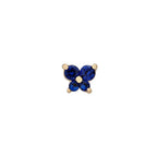 Dainty Butterfly Birthstone Stud Earring — product detail