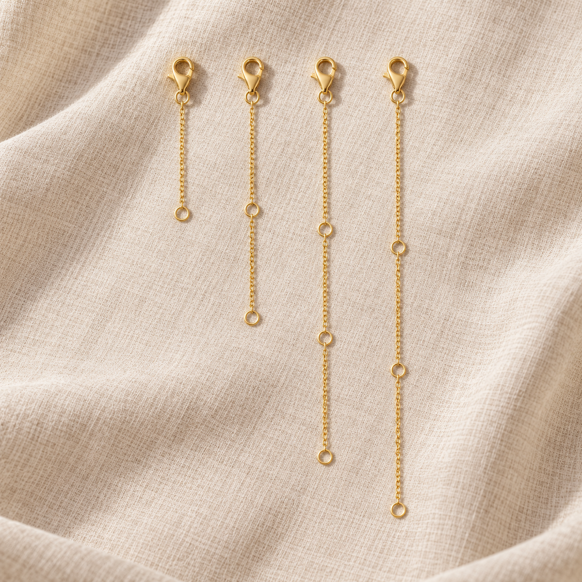 Evelise — 4pc Necklace Extender (2-8in) (5-20cm) — main photograph