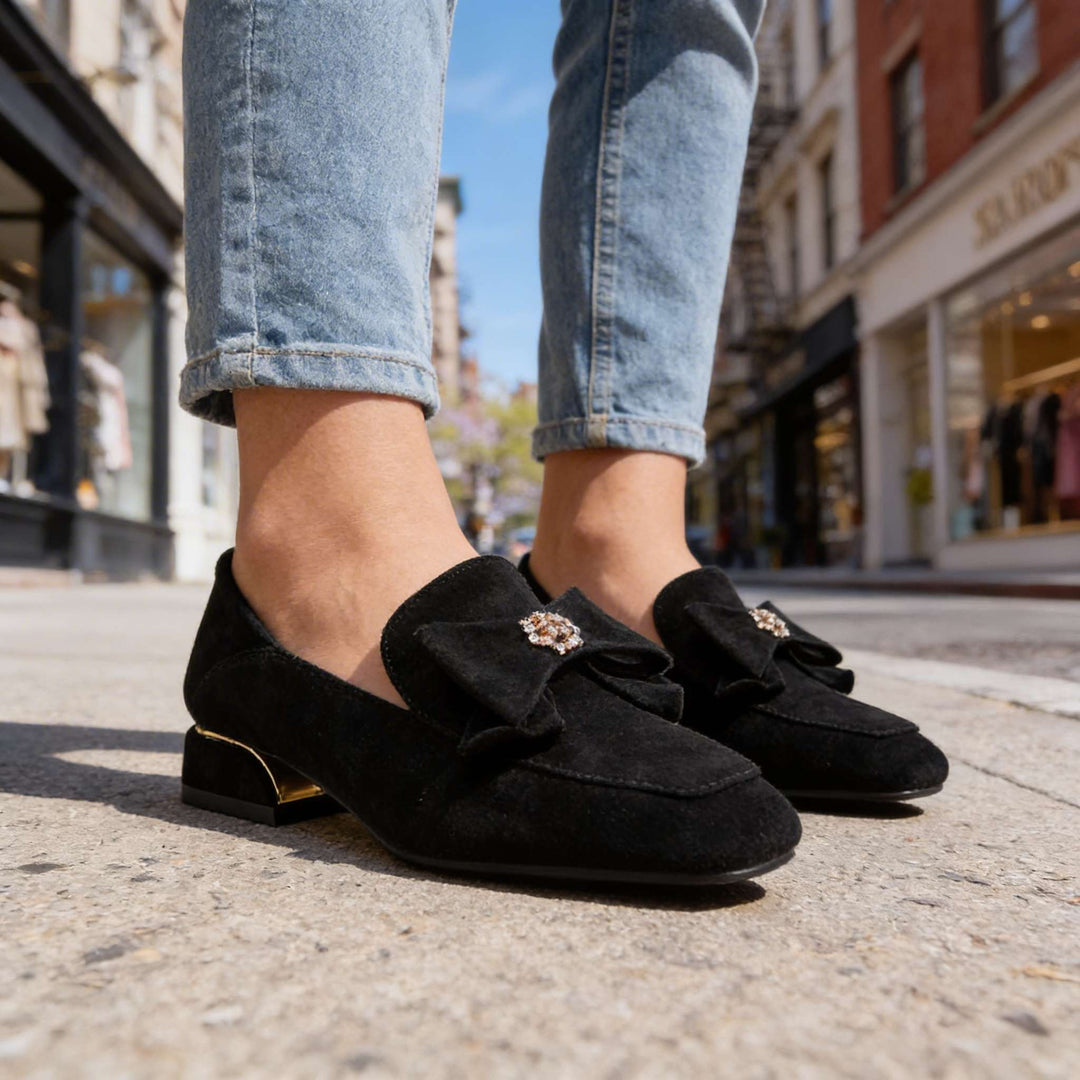 Isabella Bow Loafers