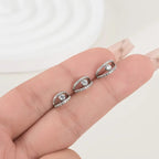 20G Double Band Pave Nose Ring — product detail