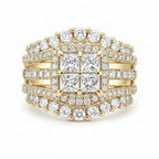5-in-1 Sparkling Accented Ring Stack — product detail