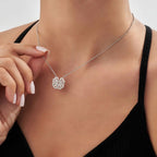 18k Dainty Eternal Clover Necklace — product detail