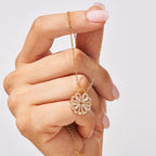 18k Dainty Eternal Clover Necklace — product detail