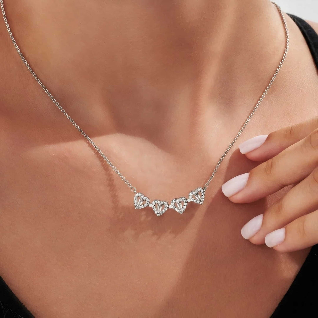 18k Dainty Eternal Clover Necklace — product detail