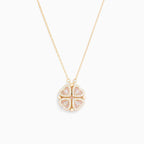 18k Dainty Eternal Clover Necklace — product detail