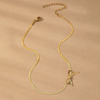 Romantic Dainty Bow Necklace — product detail