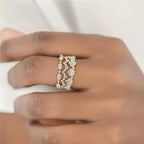 S925 Thin Dainty Oval Diamond Ring — product detail