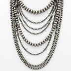Vintage Inspired Layered Bead Necklace — product detail